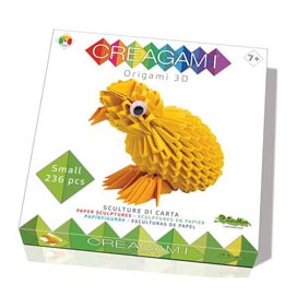 Creagami Origami 3D ab7J Huhn gelb 236 Teile